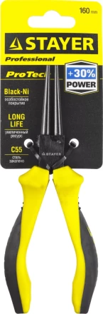 Круглогубцы STAYER "PROTech", эксцентриковое расположение шарнира, 160мм 22027-8-16_z02 купить в Надыме