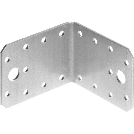 Крепежный угол ЗУБР "МАСТЕР", 55х70х70мм, 1шт 310126-55-070 купить в Надыме