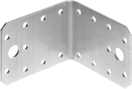 Крепежный угол ЗУБР "МАСТЕР", 55х70х70мм, 1шт 310126-55-070 купить в Надыме