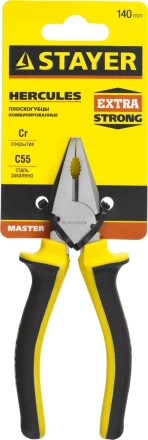 Плоскогубцы комбинированные STAYER "PROFESSIONAL" HERCULES, 140мм 2203-1-14_z01 купить в Надыме