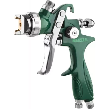 Краскопульт пневматический KRAFTOOL AirKraft, HVLP, с верхним бачком, 1,7мм 06522-1.7 купить в Надыме