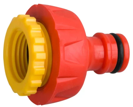 Адаптер GRINDA внешний "Premium", пластмассовый с TPR, 1/2"-3/4" 8-426405 купить в Надыме