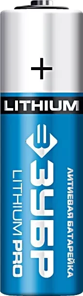 Батарейка ЗУБР "Lithium PRO", литиевая Li-FeS2, "AA", 1,5 В, 2шт 59202-2C купить в Надыме
