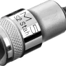 Торцовая бита-головка KRAFTOOL "INDUSTRIE QUALITAT", материал S2, SPLINE, сатинированная, 1/2", M5 27911-05_z01 купить в Надыме