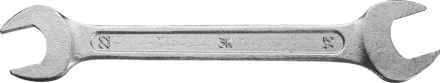 Ключ рожковый гаечный ЗУБР &quot;СТАНДАРТ&quot;, оцинкованный, 22х24мм 27115-22-24 купить в Надыме