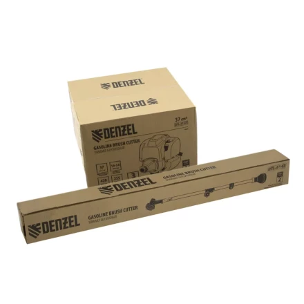 Триммер бензиновый DTL-43S, 43 см3, разъемная штанга, состоит из 2 частей Denzel 96264 купить в Надыме