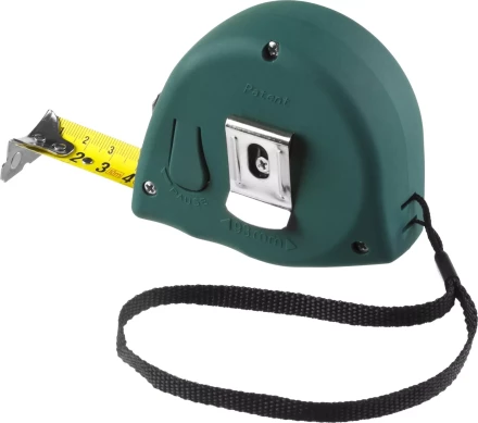 Рулетка KRAFTOOL GRAND, обрезиненный пластиковый корпус, 10м/25мм 34022-10-25 купить в Надыме