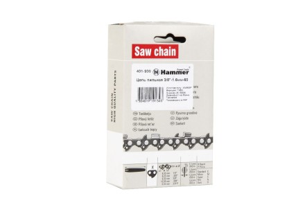 Цепь пильная HAMMER 3/8&#039;&#039;-1,6мм-60 купить в Надыме
