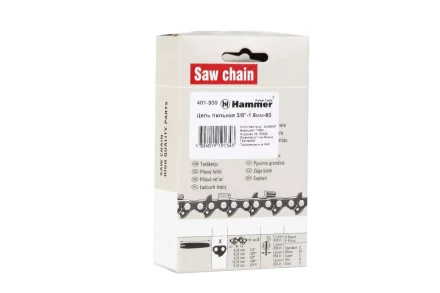 Цепь пильная HAMMER 3/8''-1,6мм-60 купить в Надыме