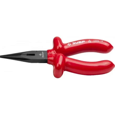 Тонкогубцы ЗУБР "МАСТЕР" "ЭЛЕКТРИК" диэлектрические, высоковольтные до ~1000В, 160мм 2214-3-16_z02 купить в Надыме