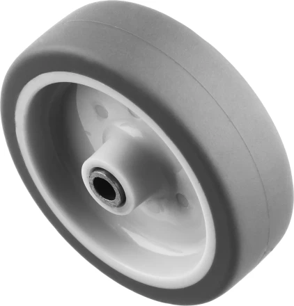 ЗУБР d 75 мм, г/п 60 кг, резина/полипропилен, термопластичное колесо, Профессионал (30946-75) купить в Надыме