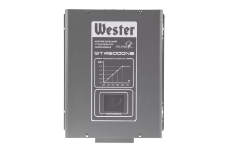 Стабилизатор напряжения WESTER STW5000NS купить в Надыме