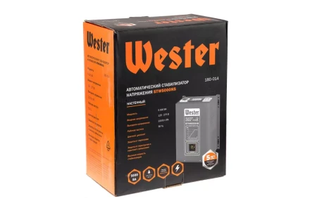Стабилизатор напряжения WESTER STW5000NS купить в Надыме