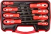 Набор отверток ЗУБР "МАСТЕР", хром-ванадиевая сталь, эргономичная двухкомпонентная рукоятка, 8шт 25235-H8 купить в Надыме