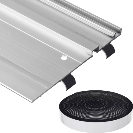 ЗУБР 2 шт, ППШ, 3 м, противоскользящая лента для направляющих шин самоклеящаяся, Профессионал (32332-P) купить в Надыме