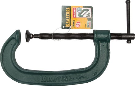 Струбцина KRAFTOOL &quot;EXPERT&quot;, высокопрочный чугун с шаровидным графитом, 6&quot;/150 мм 32229-150 купить в Надыме