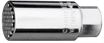 Головка торцевая многоразмерная (11-32мм) под квадрат 1/2" CrV хромир Gross 13190 купить в Надыме