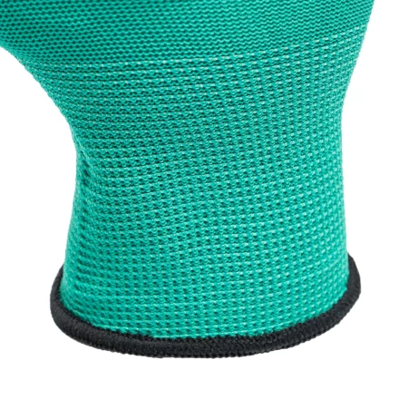 Перчатки полиэфирные с чёрным нитрильным покрытием, размер 9, 13 класс вязки// Palisad 678655 купить в Надыме