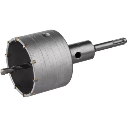 Коронка ЗУБР буровая, коническая посадка центрирующего сверла, SDS-Plus хвостовик, в сборе, 80мм 2918-80_z01 купить в Надыме