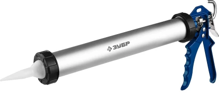 Пистолет для герметика ЗУБР "ПРОФЕССИОНАЛ", закрытый, алюминиевый корпус, 600мл 06633-60 купить в Надыме