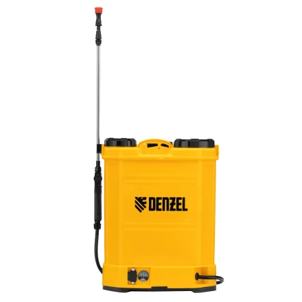 Опрыскиватель ранцевый аккумуляторный Denzel D-16LA, 16 л, 12 В, 8 Ач 64789 купить в Надыме