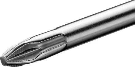 Отвертка KRAFTOOL, Cr-Mo-V сталь, двухкомпонентная противоскользящая рукоятка, PZ, №2x100мм 250073-2-100 купить в Надыме