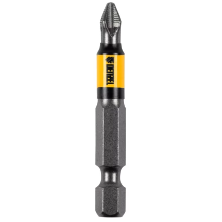 Бита PH2х50, сталь S2, цилиндр., 10 шт. Е 6,3 Denzel 11641 купить в Надыме