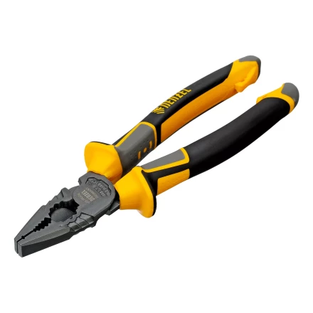 Плоскогубцы комбинированные 205 мм Denzel 17082, трехкомпонентные рукоятки купить в Надыме