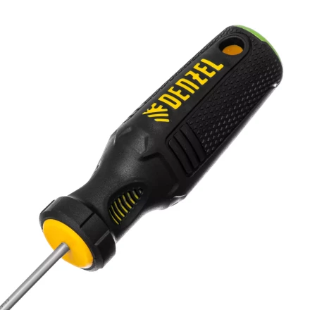 Отвертка, PZ0x75 мм, S2, 3к рукоятка Denzel 122037 купить в Надыме