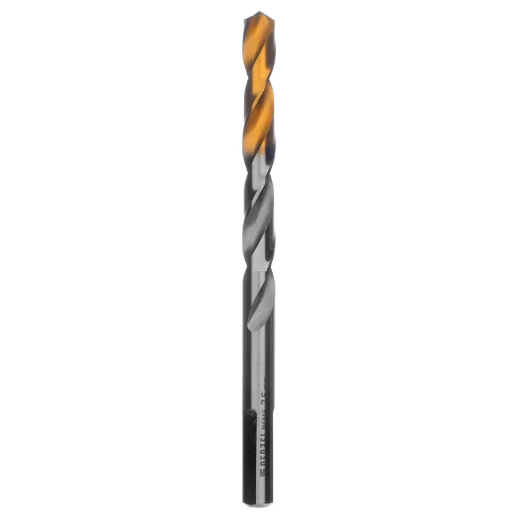 Сверло спиральное по металлу Denzel 7,5 x 109 мм, Р6М5, Golden Tip, 718238 купить в Надыме