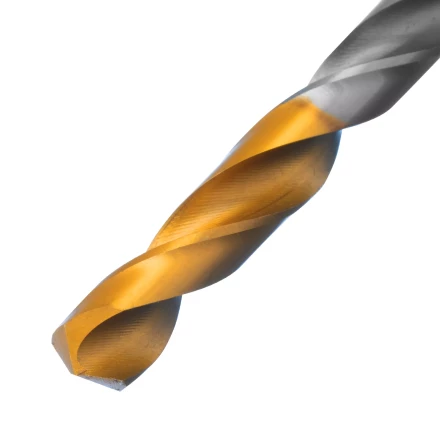 Сверло спиральное по металлу Denzel 7,5 x 109 мм, Р6М5, Golden Tip, 718238 купить в Надыме