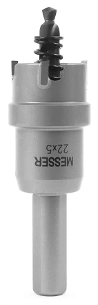 ТСТ коронка MESSER 22X5 с центрирующим сверлом и толкающей пружиной купить в Надыме