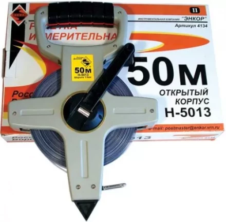Рулетка 50м открытый корпус Энкор 4134 купить в Надыме