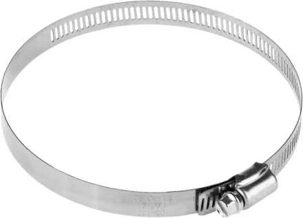 Хомуты ЗУБР "ЭКСПЕРТ", нерж. сталь, просечная лента 12 мм, 105-127 мм, 2 шт 37815-105-127-2 купить в Надыме