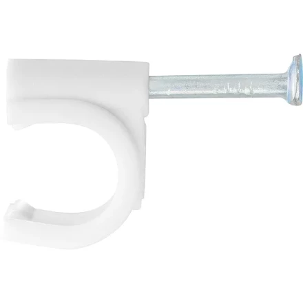 Скобы электроустановочные 9 мм круглый профиль 40 шт ШУРУПЬ 47529 купить в Надыме