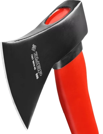 Топор ЗУБР "МАСТЕР" кованый с двухкомпонентной стеклопластиковой рукояткой, 0,6кг 2061-06 купить в Надыме