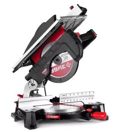 Пила торцовочная комбинированная 2 в 1 ЗПТК-255-1800 серия МАСТЕР купить в Надыме