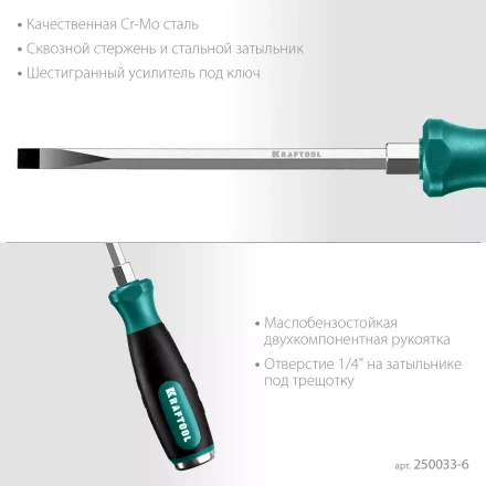 Ударные отвертки IMPACT 250033-6 купить в Надыме