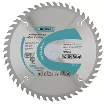 Пильный диск по дереву 200 x 32/30 x 48Т GROSS 73324 купить в Надыме