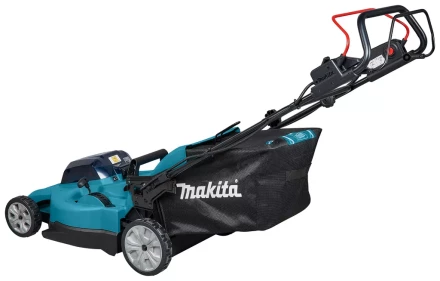 Аккумуляторная газонокосилка самоходная 53см, 2х18V Makita DLM539CT2 (2*5 Ач, ЗУ) купить в Надыме