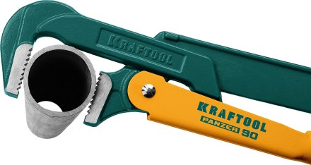 Ключ трубный с прямыми губками KRAFTOOL PANZER-90 2734-05 купить в Надыме