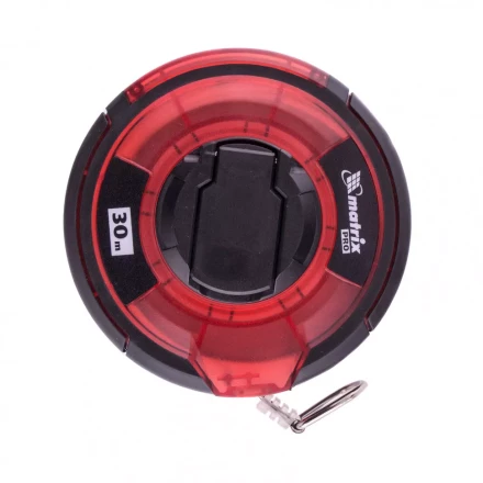 Рулетка геодезическая 30 м х 12,5 мм закрытый корпус стальная лента односторонняя шкала Pro Matrix 31281 купить в Надыме