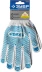 ЗУБР ТОЧКА+, S-M, х/б перчатки с покрытием из ПВХ-геля, противоскользящие, точки увеличенного размера, 13 класс, Профессионал (11451-S) купить в Надыме