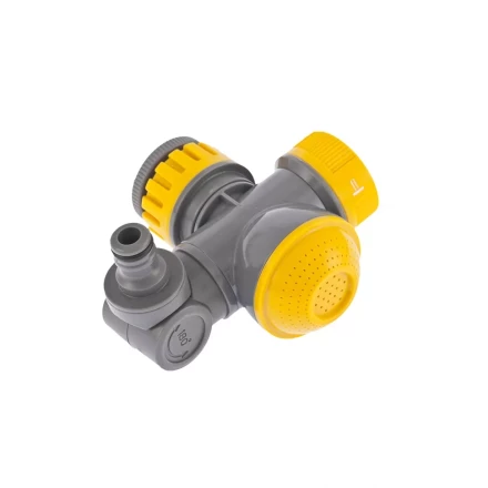 Соединитель для крана с внутренней резьбой 1/2" - 3/4" с переключателем и шарниром PALISAD LUXE 66253 купить в Надыме