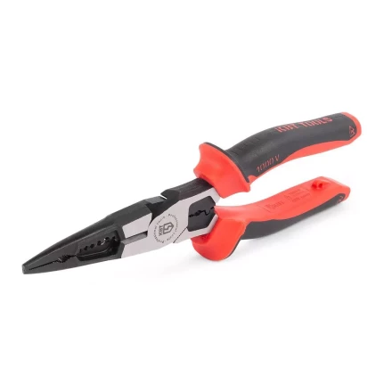 Мультитул-длинногубцы диэлектрические КВТ 200 мм, серия СТАНДАРТ (87298) купить в Надыме