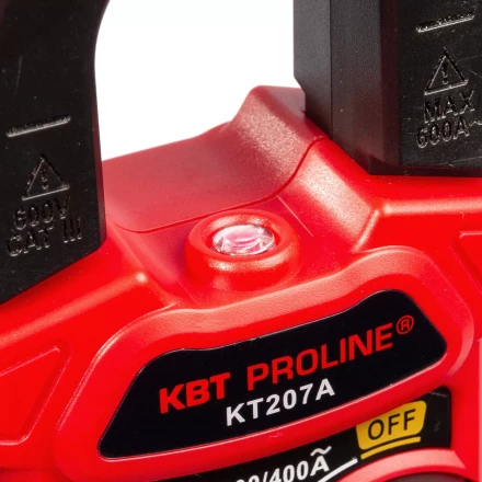 Токовые клещи цифровые КВТ KT 207A с True RMS (91919) купить в Надыме