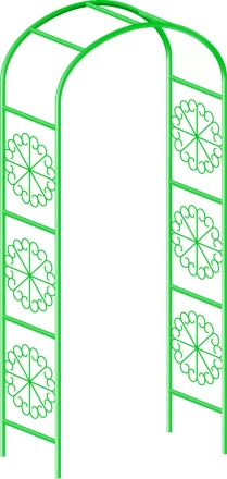 Арка садовая декоративная для вьющихся растений, 228х130см  PALISAD 69121 купить в Надыме