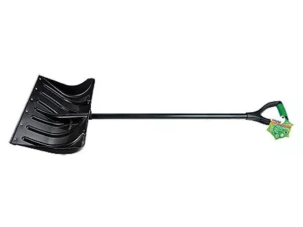 Лопата для уборки снега пластиковая 500 х 325 х 1300 мм металлопластиковый черенок Palisad 61501 купить в Надыме