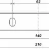 Нож К-2426 комплект 2шт (210 мм) 25520 купить в Надыме
