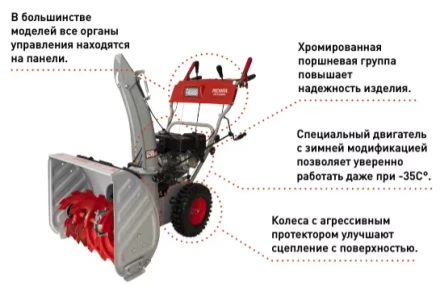 Бензиновые снегоуборщики Ресанта СБ 8100Э купить в Надыме